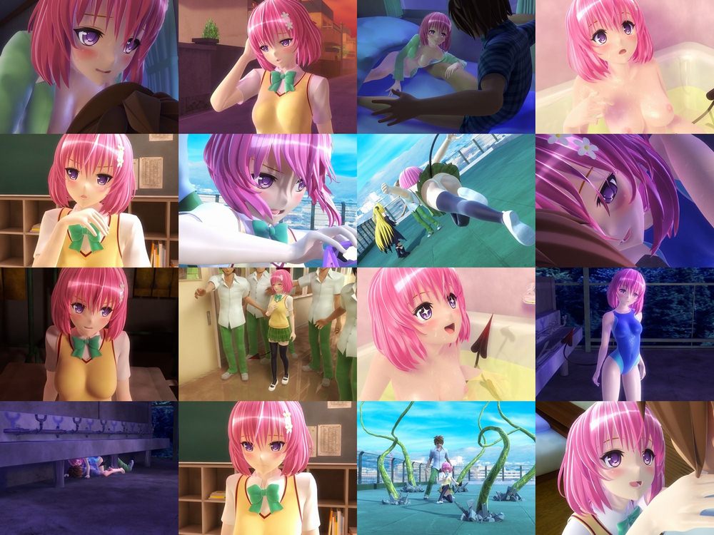 日常パートも素晴らしいToLoveるの3DCG